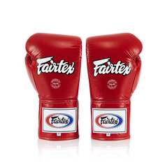 Боксерские перчатки Fairtex Pro Fight BGL6, красный