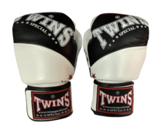 Боксерские перчатки Twins Special BGVL10, черный / белый