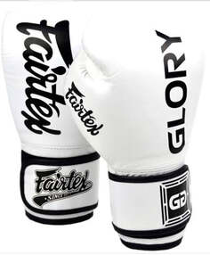 Боксерские перчатки Fairtex BGVG1 Glory, белый