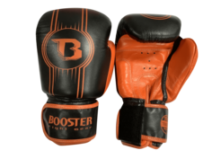 Боксерские перчатки Booster BGLV6, оранжевый / черный
