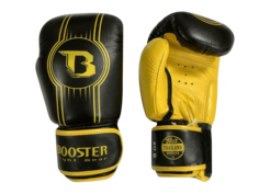 Боксерские перчатки Booster BGLV6, желтый / черный