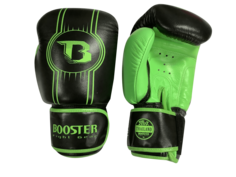 Боксерские перчатки Booster BGLV6, зеленый / черный