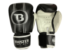 Боксерские перчатки Booster BGLV6, белый / черный