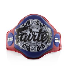 Пояс тренера защитный тренировочный Fairtex Belly BPV3, красный / синий