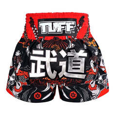 Шорты Tuff MS660 для тайского бокса, черный