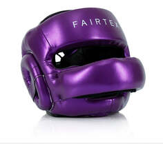 Шлем боксерский Fairtex Pro Sparring Head Guard HG17, фиолетовый