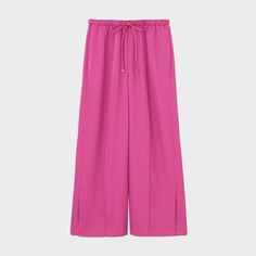 Легкие брюки из твила с шайбой PLST, розовый