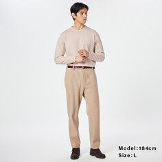 Моющиеся трикотажные брюки Melton Easy Мужчины PLST, бежевый