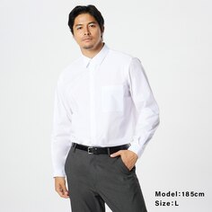 Рубашка Cupra Blend со стандартным воротником Мужская PLST, белый