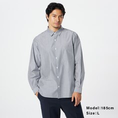 Рубашка Cupra Blend со стандартным воротником Мужская PLST, синий