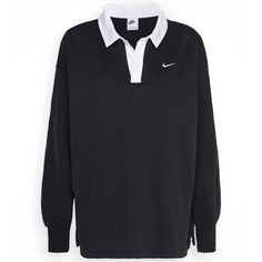 Лонгслив Nike Sportswear, черный/белый