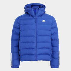 Пуховик Adidas Itavic Three Stripes, синий