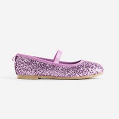 Балетки H&amp;M Disney Encanto Glittery, фиолетовый H&M