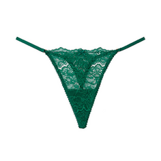 Трусы Victoria&apos;s Secret Very Sexy Mesh And Lace, зеленый