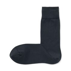 Деловые носки прямоугольные (однотонные/мужские) MUJI, темно-серый