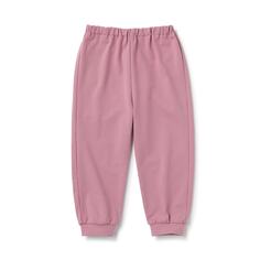 Эластичные спортивные брюки облегающего кроя (для малышей) MUJI, дымчато-розовый