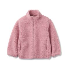 Флисовая куртка Боа (детская) MUJI, розовый
