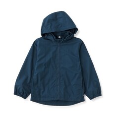 Водоотталкивающая куртка с капюшоном (детская) MUJI, темно-синий