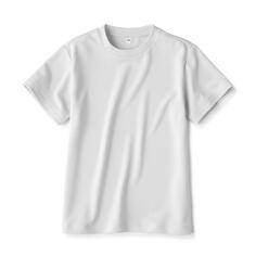 Легкосохнущая футболка с круглым вырезом и короткими рукавами, защита от ультрафиолета (дети) MUJI, светло-серый