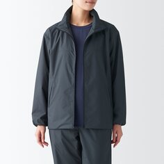 Ветрозащитная водоотталкивающая куртка MUJI, темно-серый