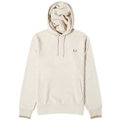 Толстовка Fred Perry Tipped Popover, светло-бежевый