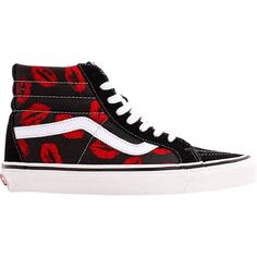 Кеды Vans Sk8-Hi 38 DX Anaheim Factory Hotlips, черный/красный/белый