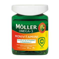 Мультивитамины и минералы Möller с Омега-3