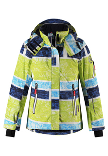 Куртка детская Reima Reimatec Frost зимняя, зеленый / синий