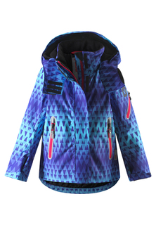 Куртка детская Reima Reimatec Roxana зимняя, синий / фиолетовый