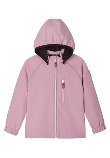 Куртка детская Reima Softshell Vantti с капюшоном, розовый