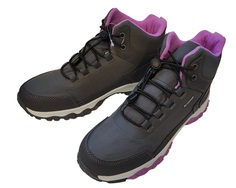 Ботинки демисезонные Viking Akkarvik 2 WP на шнурках, фиолетовый / черный