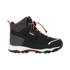 Ботинки демисезонные Viking Akkarvik Mid WP на шнурках, черный / серый / оранжевый