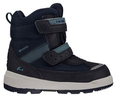 Ботинки зимние Viking Boots Play hight Gtx R на липучках, темно-синий