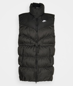 Утепленный жилет Nike Sportswear, черный/белый