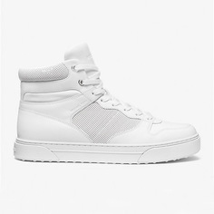 Кроссовки Michael Kors Barett Leather High-Top, белый