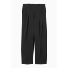 Брюки H&amp;M Elegant Wool with Wide Leg, черный H&M