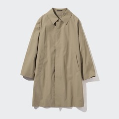 Пальто Uniqlo 2WAY with Stainless Steel Collar, светло-коричневый