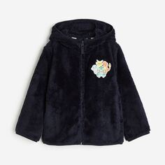 Куртка H&amp;M x Pokémon Pile Hooded, темно-синий H&M