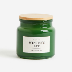 Ароматическая свеча H&amp;M Home Scented Candle Winter&apos;s Eve, зеленый