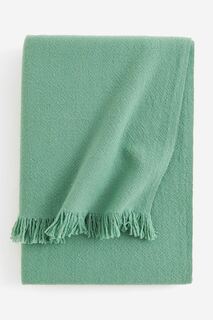Одеяло H&amp;M Home Wool-blend, зеленый
