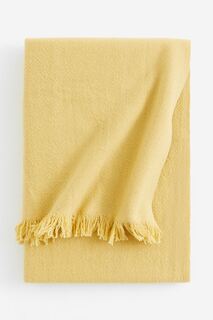 Одеяло H&amp;M Home Wool-blend, светло-желтый