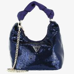 Сумка Guess Velina Hobo, фиолетовый