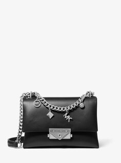 Маленькая сумка через плечо Cece с украшением Michael Kors, черный