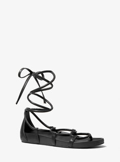 Сандалии Vero на шнуровке из искусственной кожи Michael Kors, черный