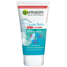 Garnier Pure Skin 3 в 1 очищающая гелевая маска-пилинг 150мл