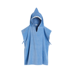 Полотенце-пончо H&amp;M Towel, синий/акула H&M
