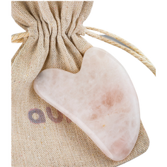 Auna камень гуаша для массажа лица в хлопчатобумажном мешочке, 1 упаковка
