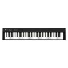 Korg D1 88-клавишная клавиатура для цифрового сценического пианино и MIDI-контроллера, черный D1-BLK