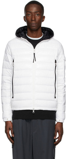 Пуховая куртка Galion белого цвета Moncler