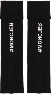 Черные носки с гетрами Moncler Grenoble